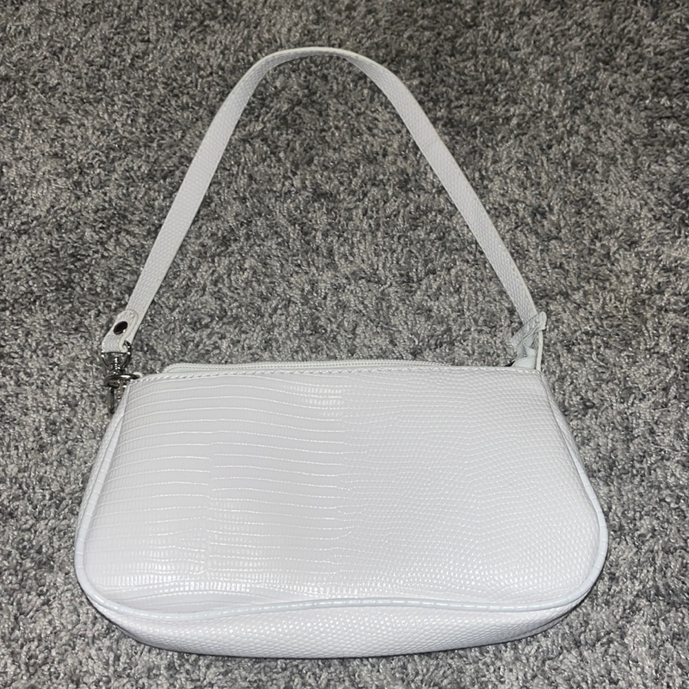 never used small white purse